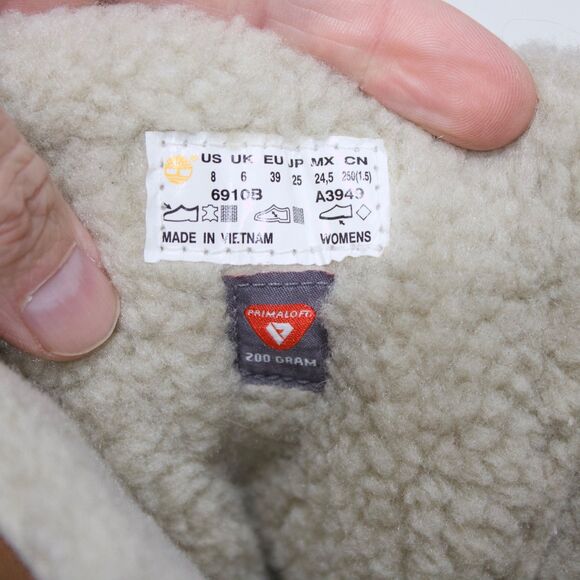 NWOB Timberland Mt. Holly Tall Waterproof Fleece Lined Winter Snow Boots Women 8 - Picture 6 of 12